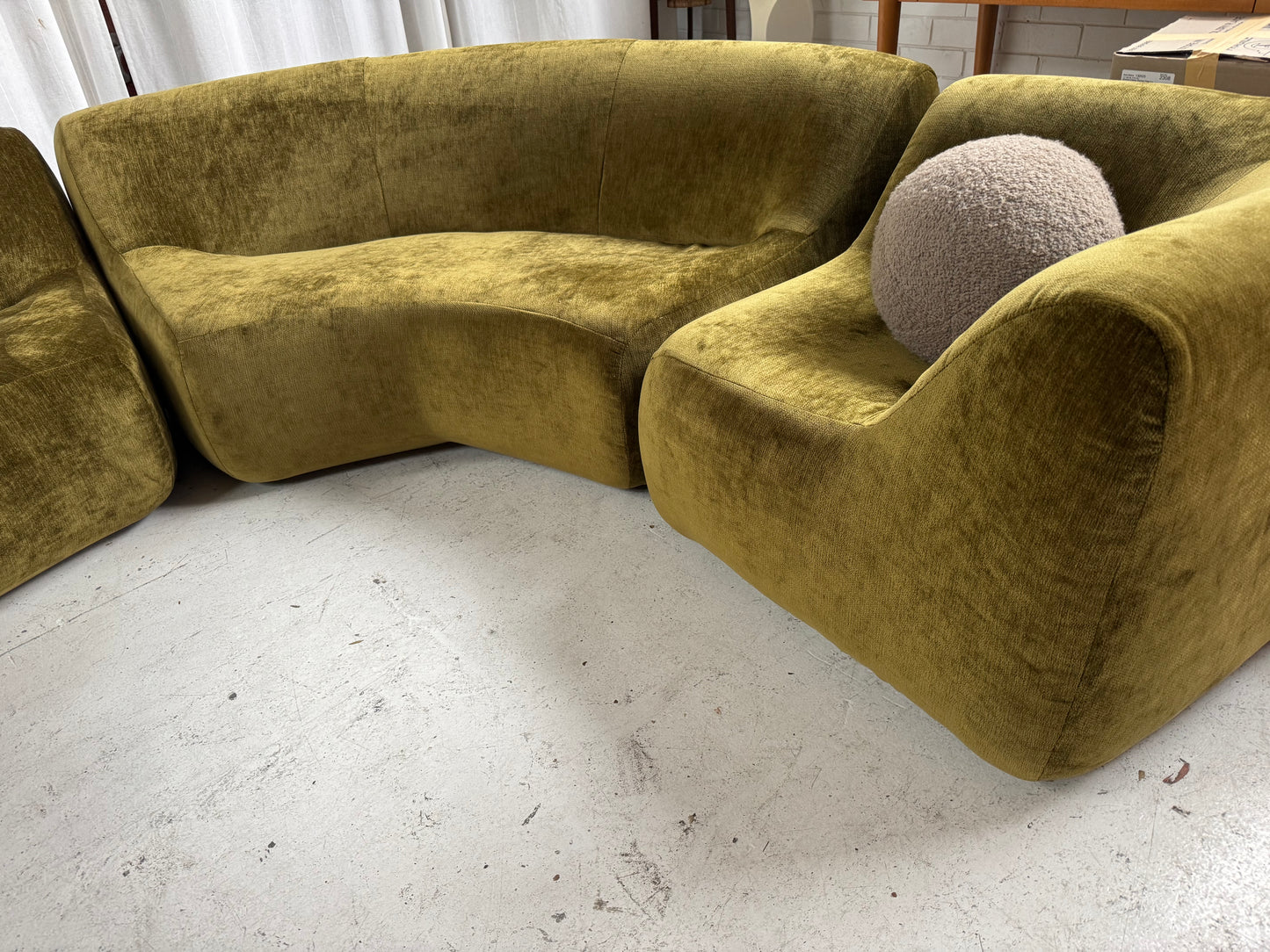 Large Featherston Numero Vintage Modular Sofa Set - Reupholstered