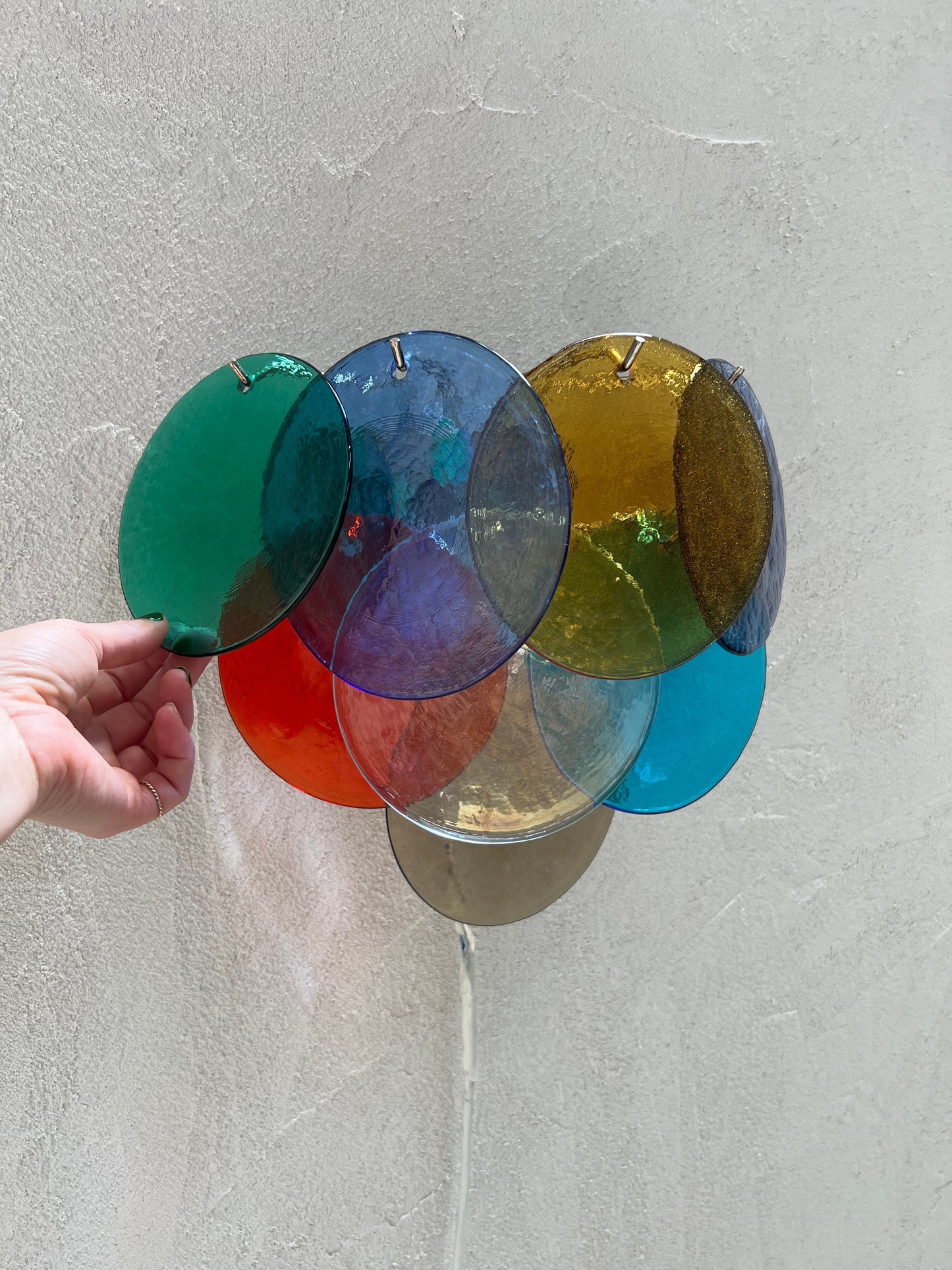 Murano Vistosi Sconce - Coloured