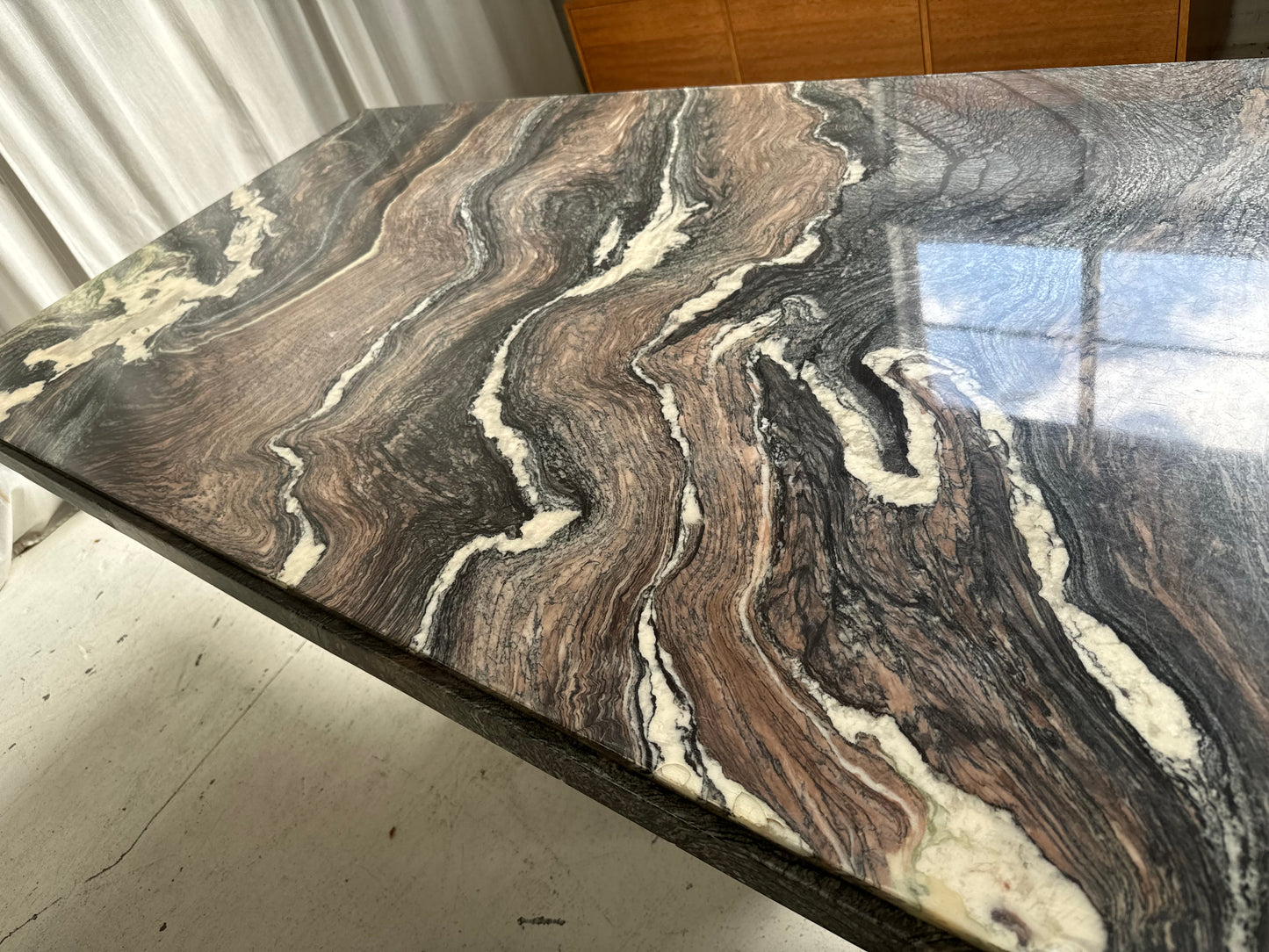 Vintage Marble Dining Table