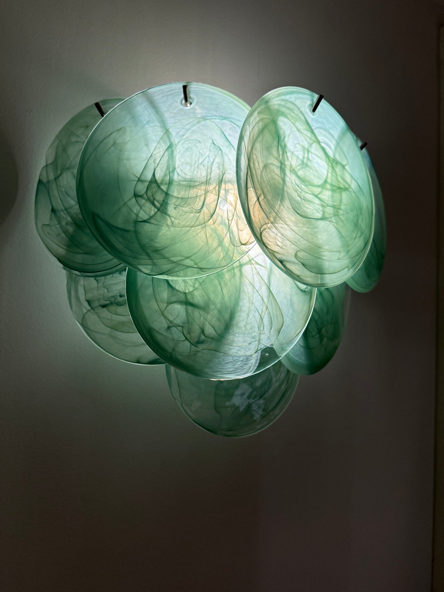 Murano Vistosi Sconce - Green