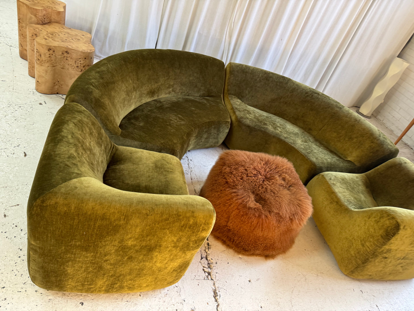 Large Featherston Numero Vintage Modular Sofa Set - Reupholstered