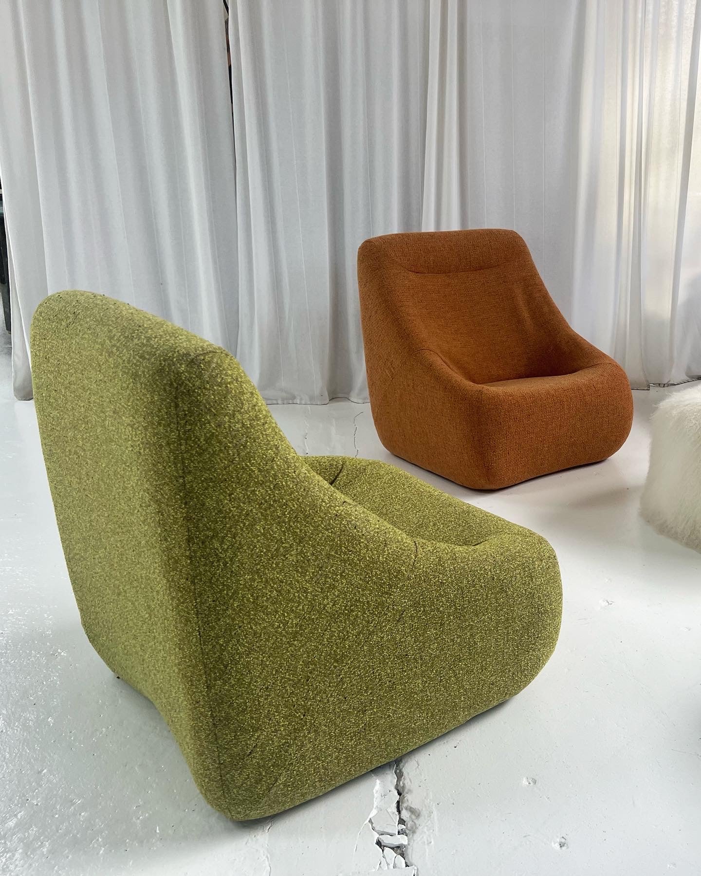 Featherston Numero IV Vintage Modular Armchair - Green