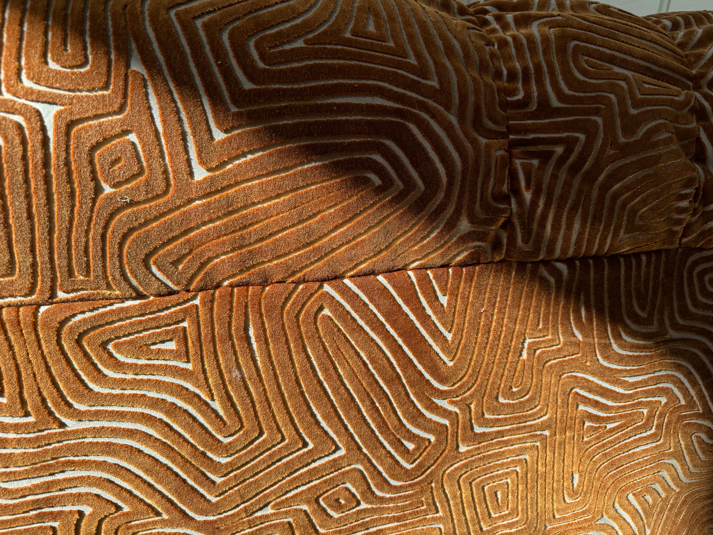 Bespoke Patterned Jumbo Armchair