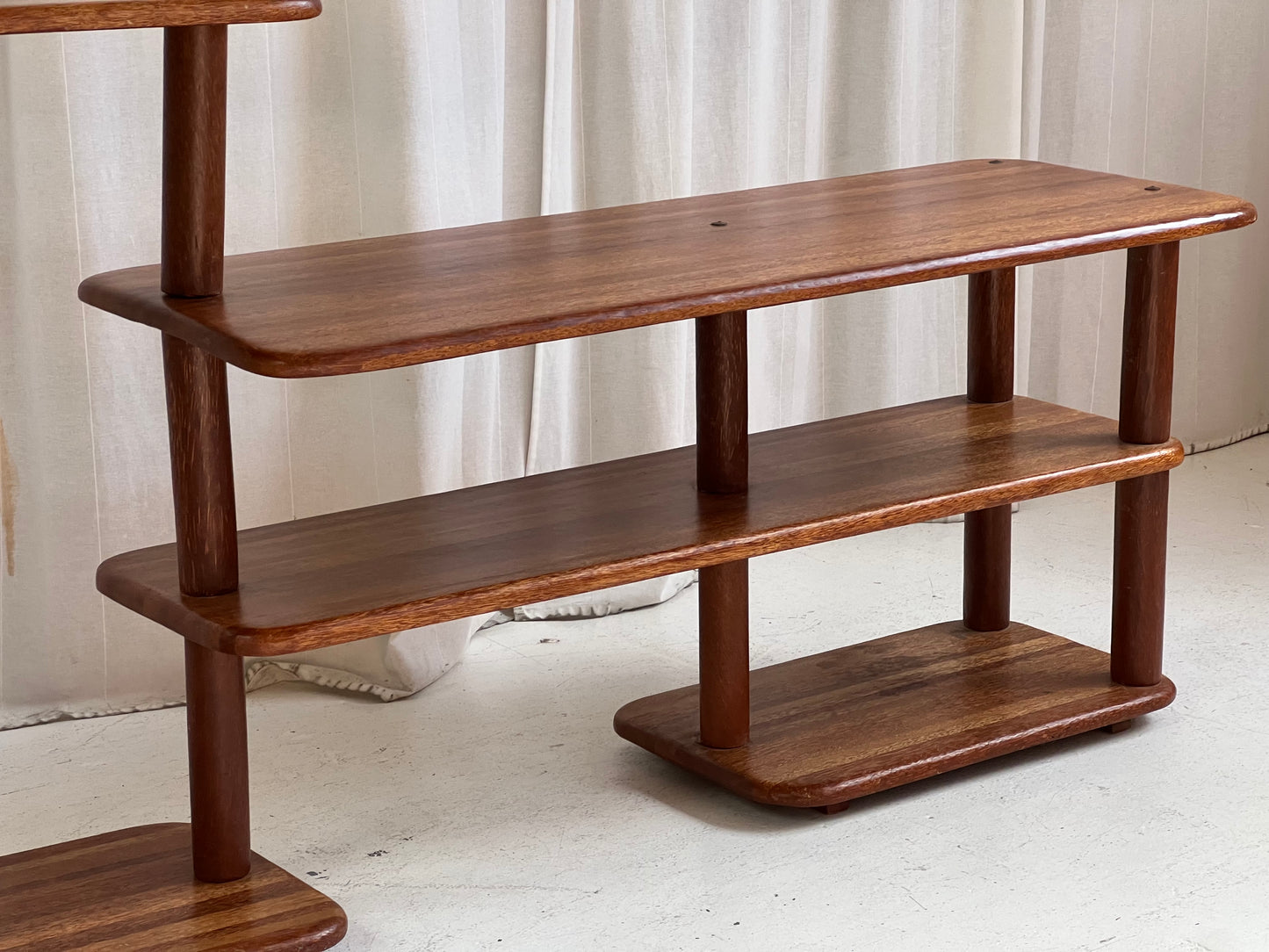 Vintage Pacific Green Rotating Shelving Unit