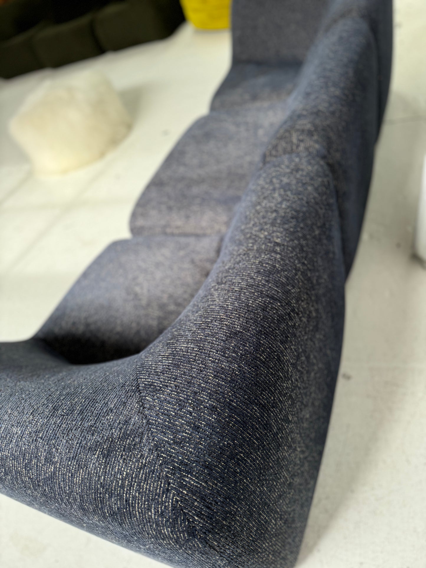 Vintage Featherston Numero IV Modular Armchair - Reupholstered (Navy)