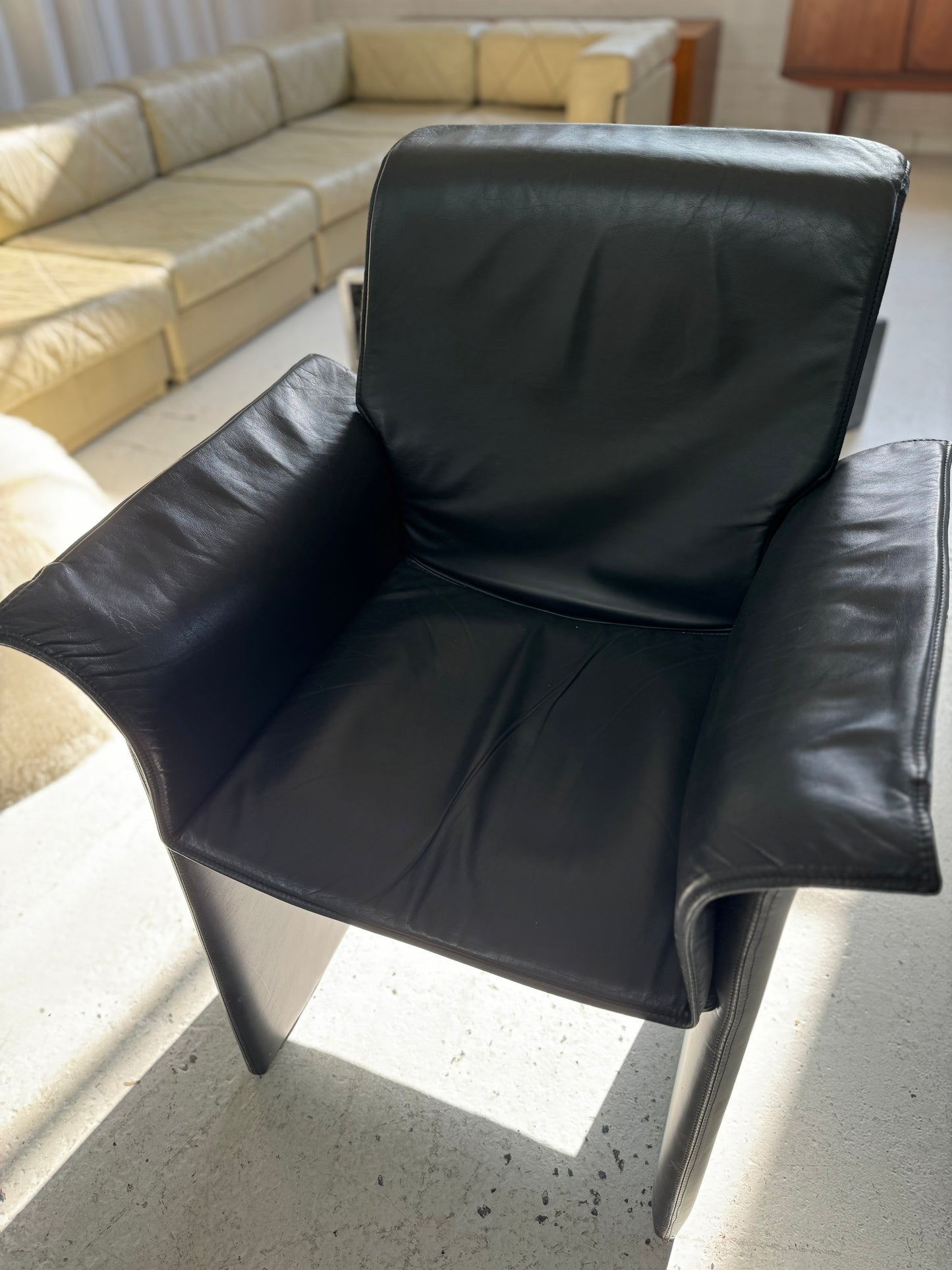 Italian Leather Chairs
