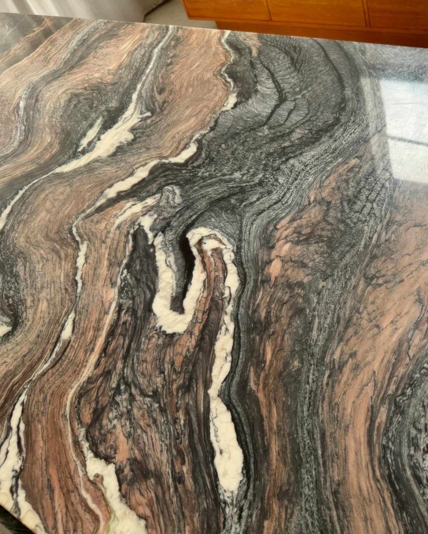 Vintage Marble Dining Table