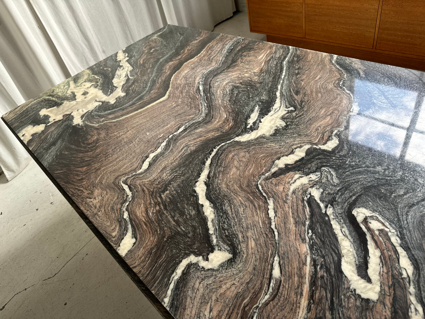 Vintage Marble Dining Table