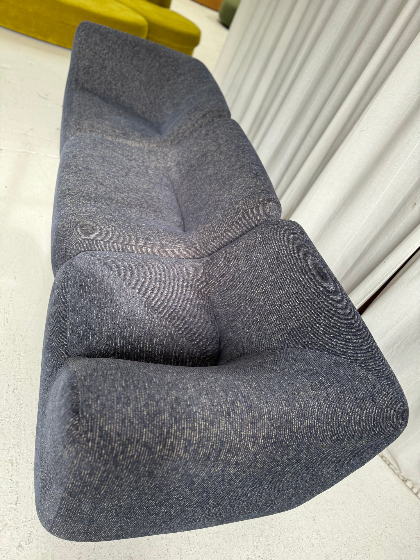 Vintage Featherston Numero IV Modular Armchair - Reupholstered (Navy)