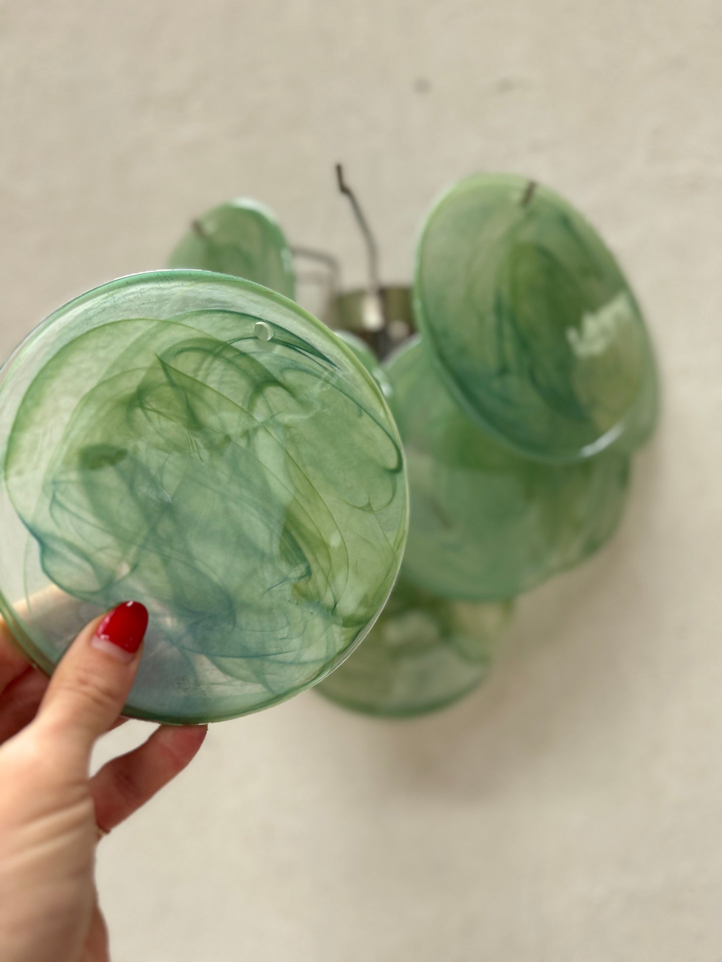 Murano Vistosi Sconce - Green