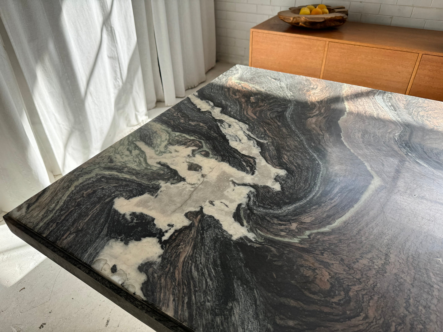 Vintage Marble Dining Table