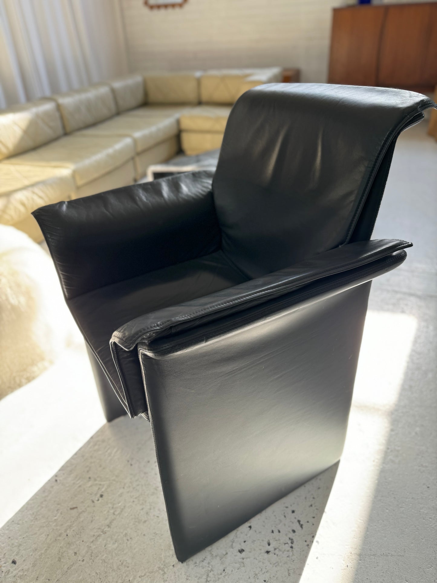 Italian Leather Chairs