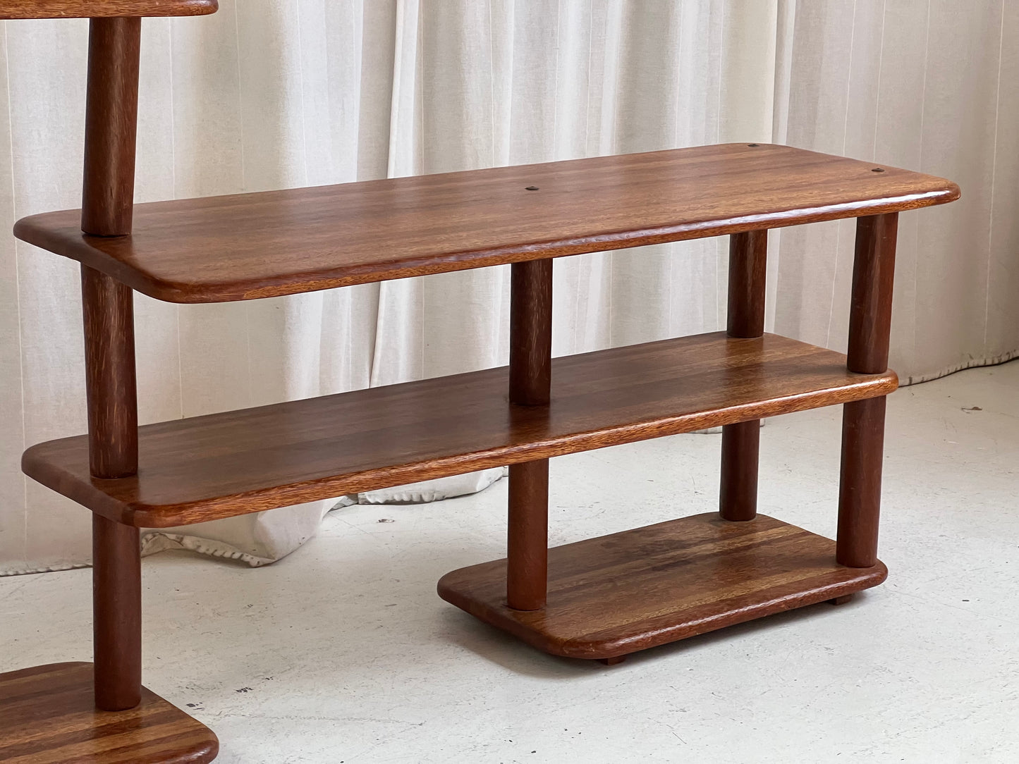 Vintage Pacific Green Rotating Shelving Unit