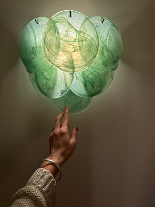 Murano Vistosi Sconce - Green