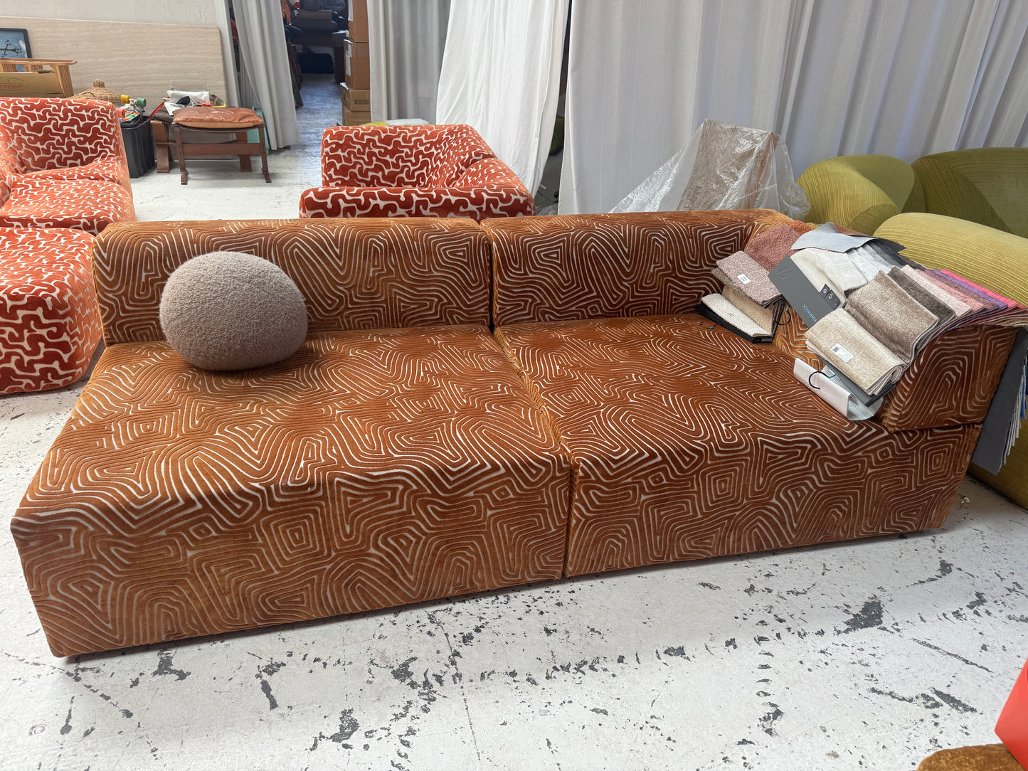 Custom order Marika - Bespoke Modular Corner Piece