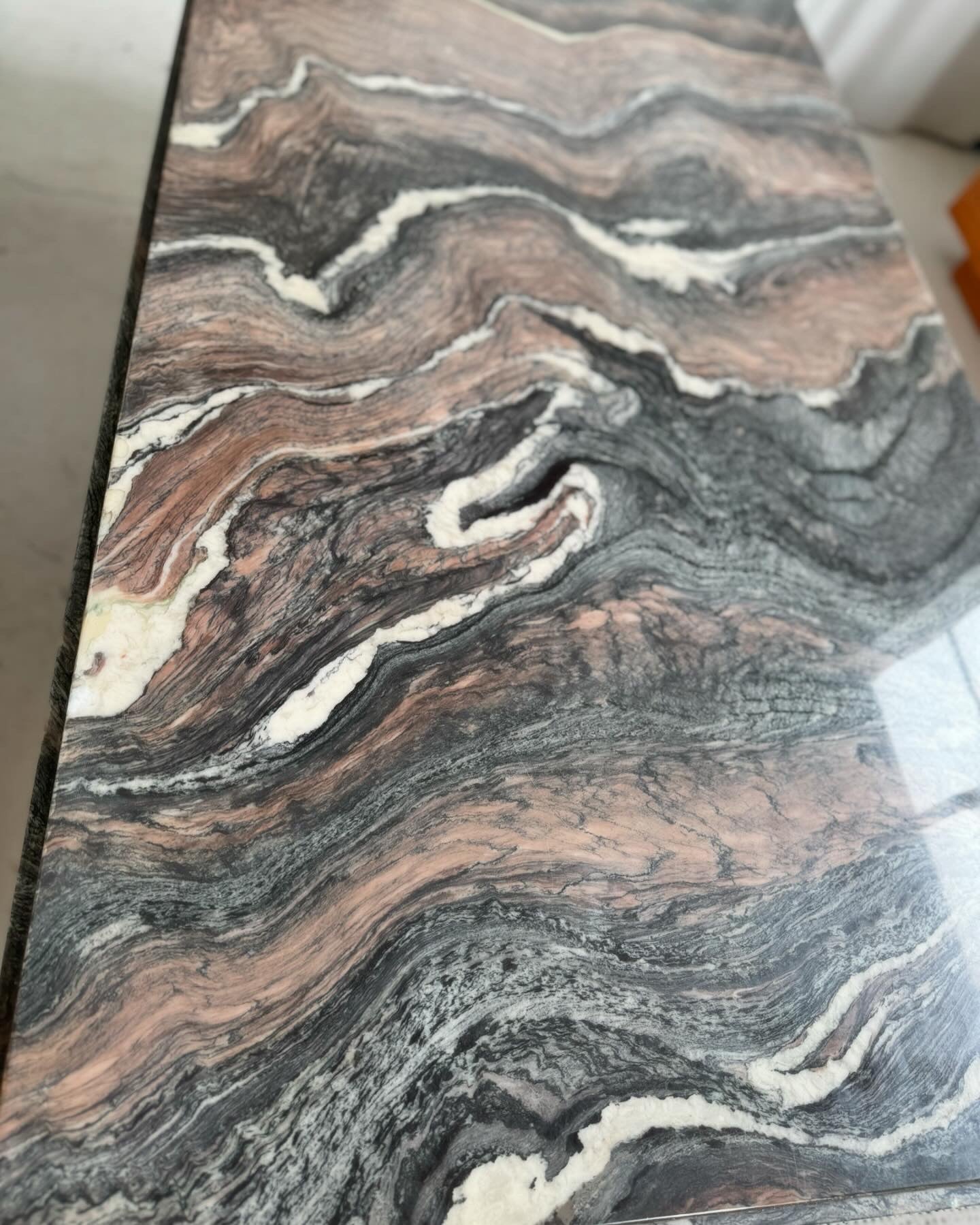 Vintage Marble Dining Table