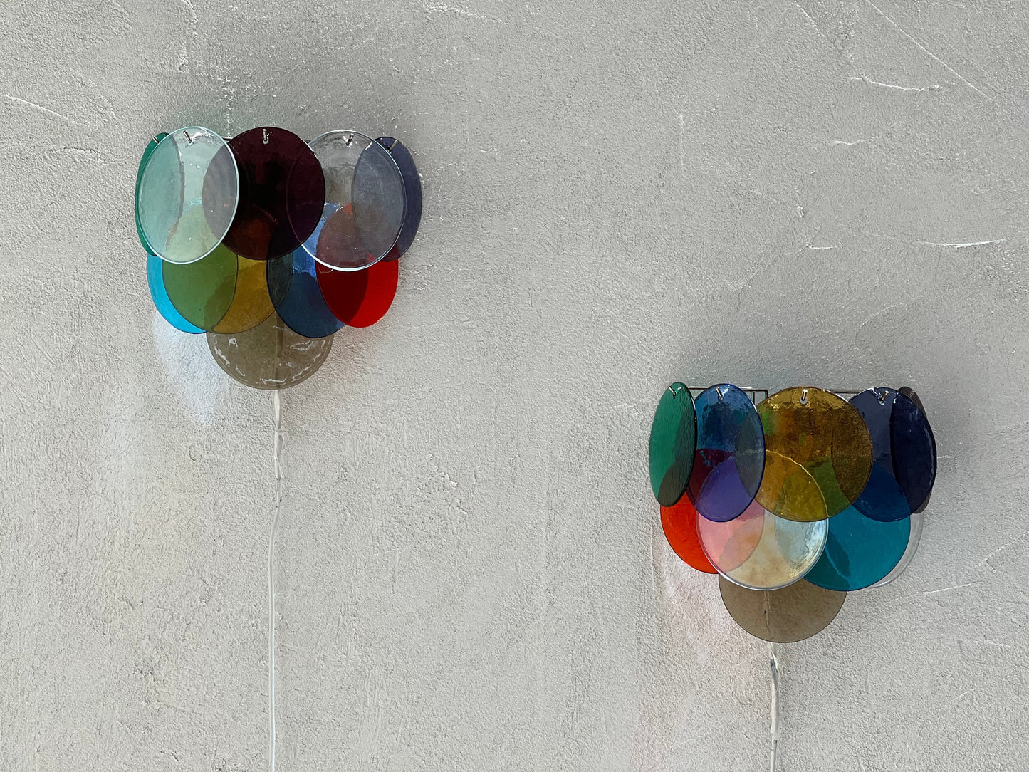 Murano Vistosi Sconce - Coloured