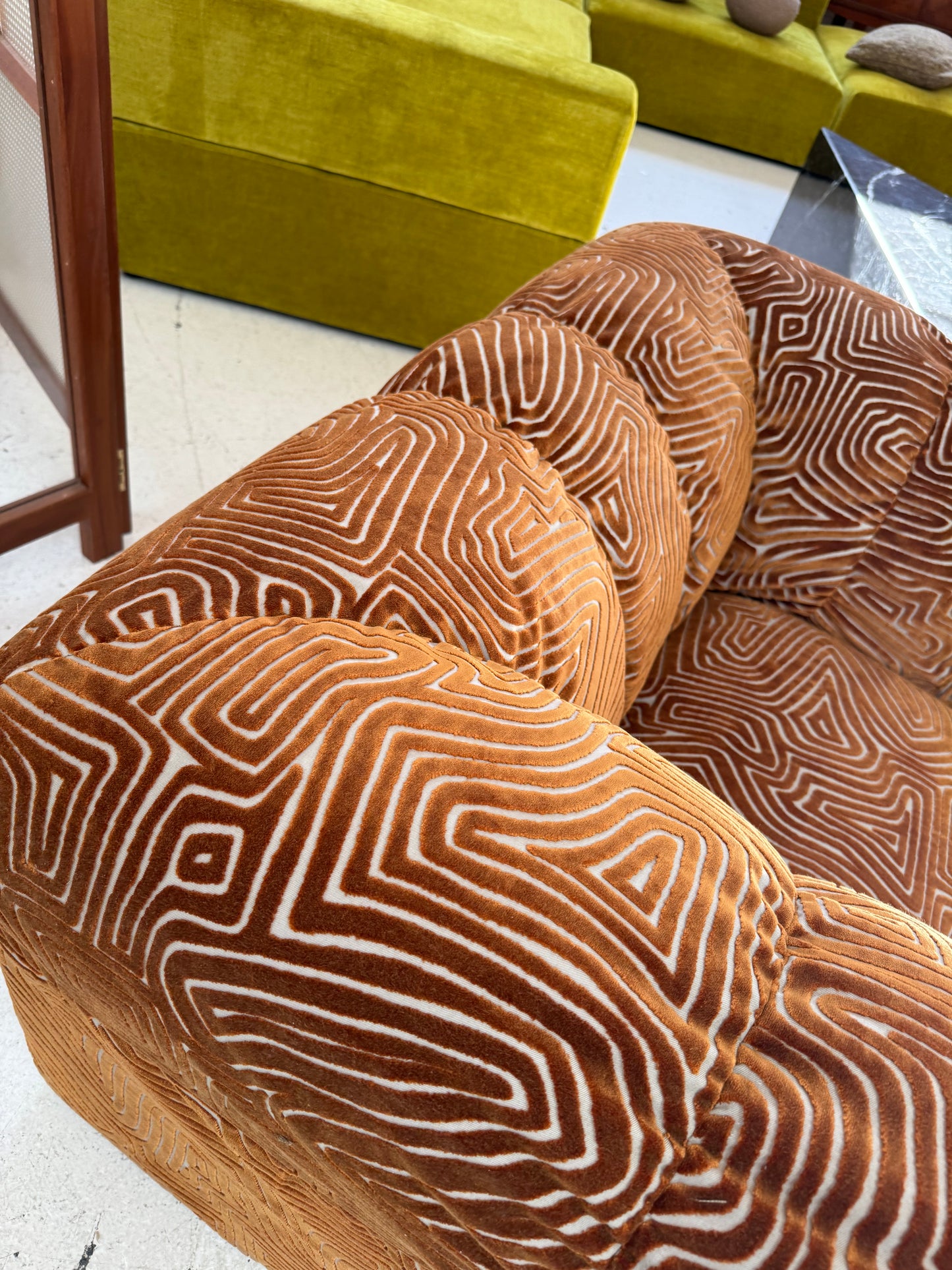 Bespoke Patterned Jumbo Armchair