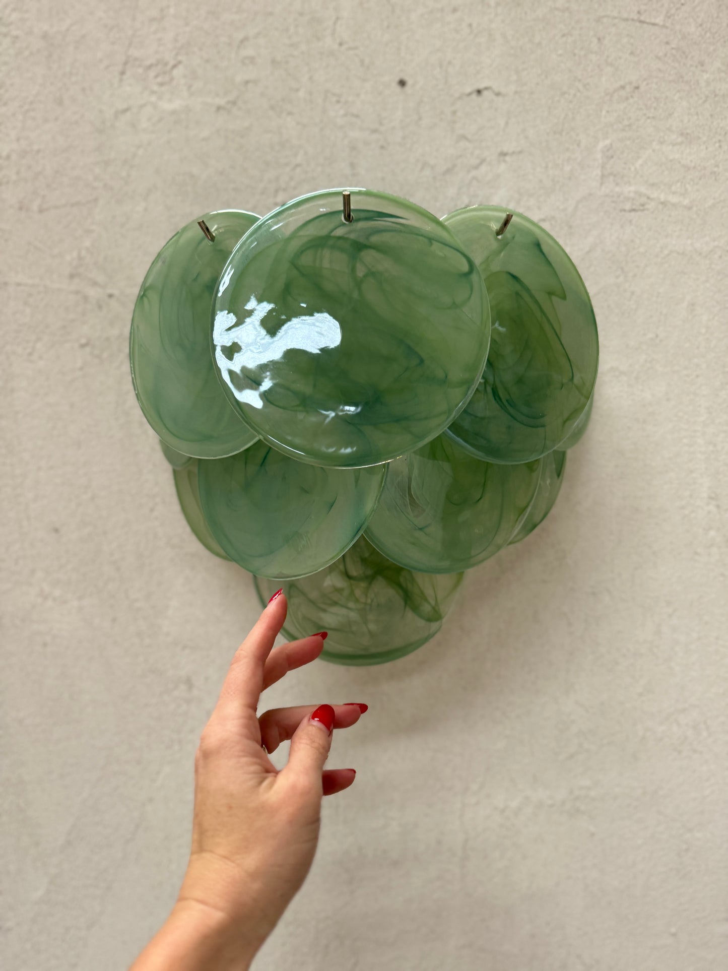Murano Vistosi Sconce - Green