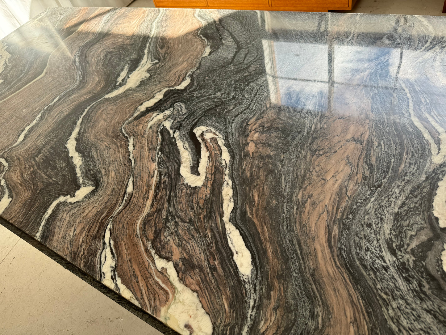 Vintage Marble Dining Table