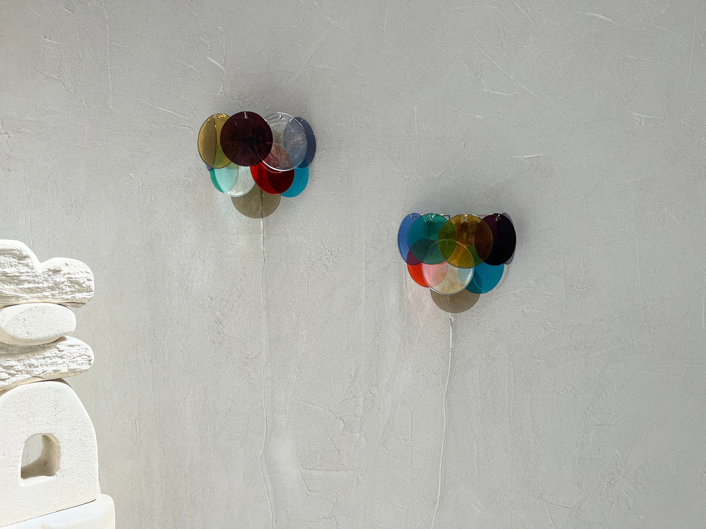 Murano Vistosi Sconce - Coloured