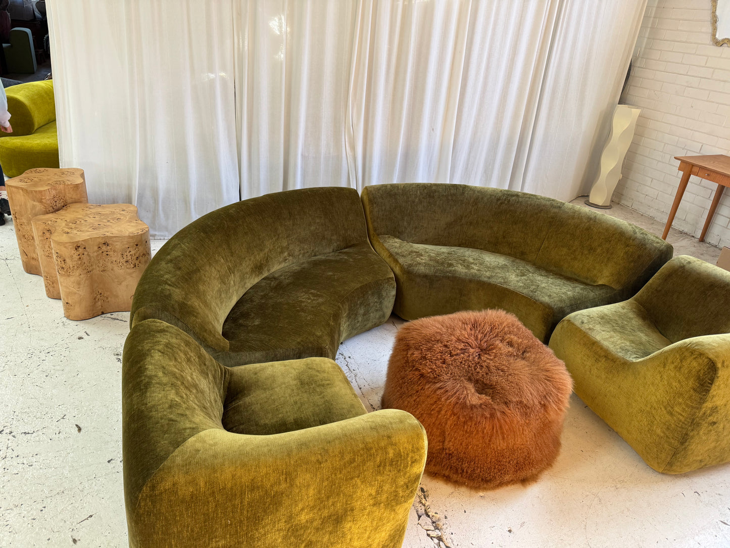 Large Featherston Numero Vintage Modular Sofa Set - Reupholstered