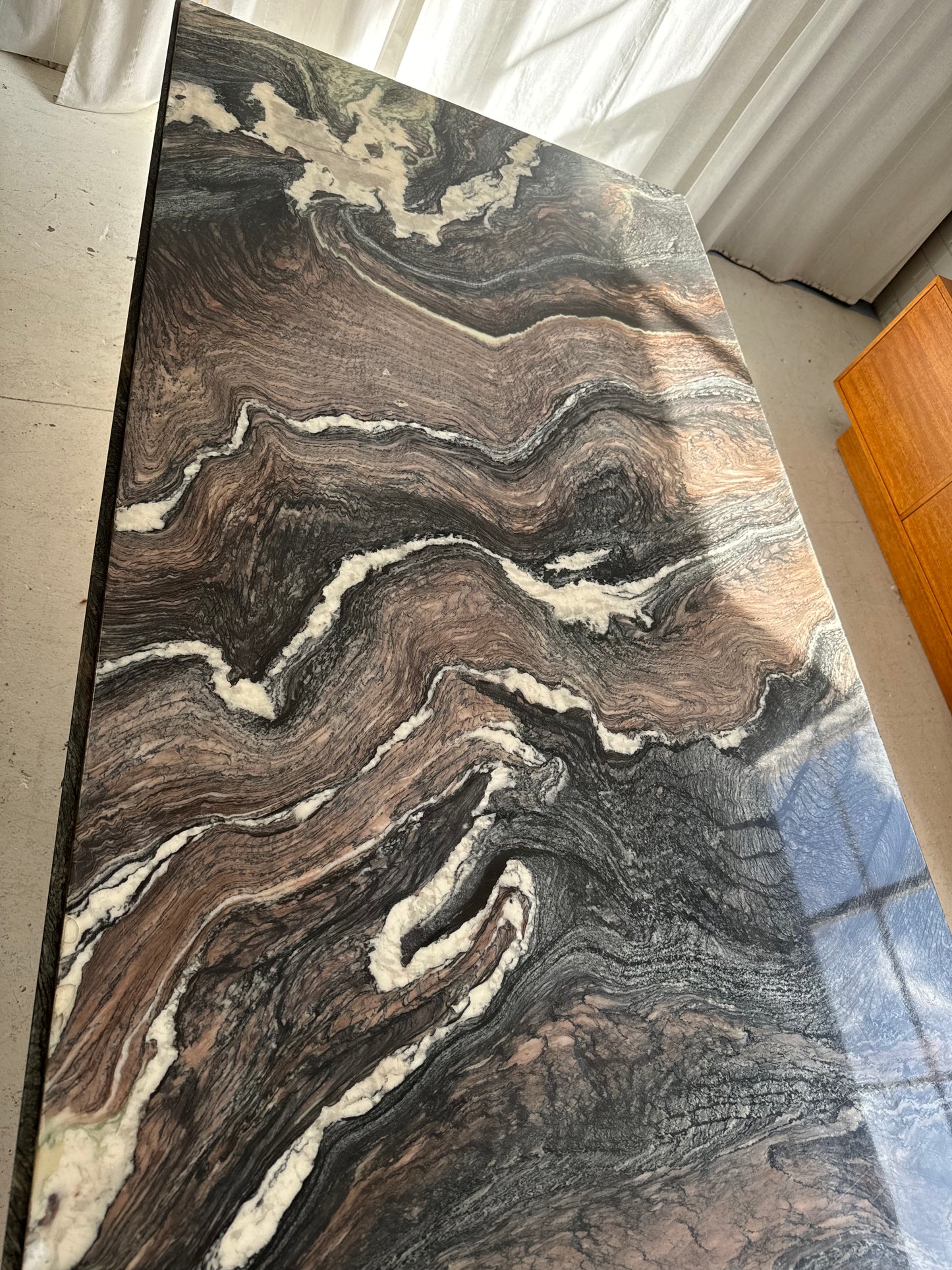 Vintage Marble Dining Table