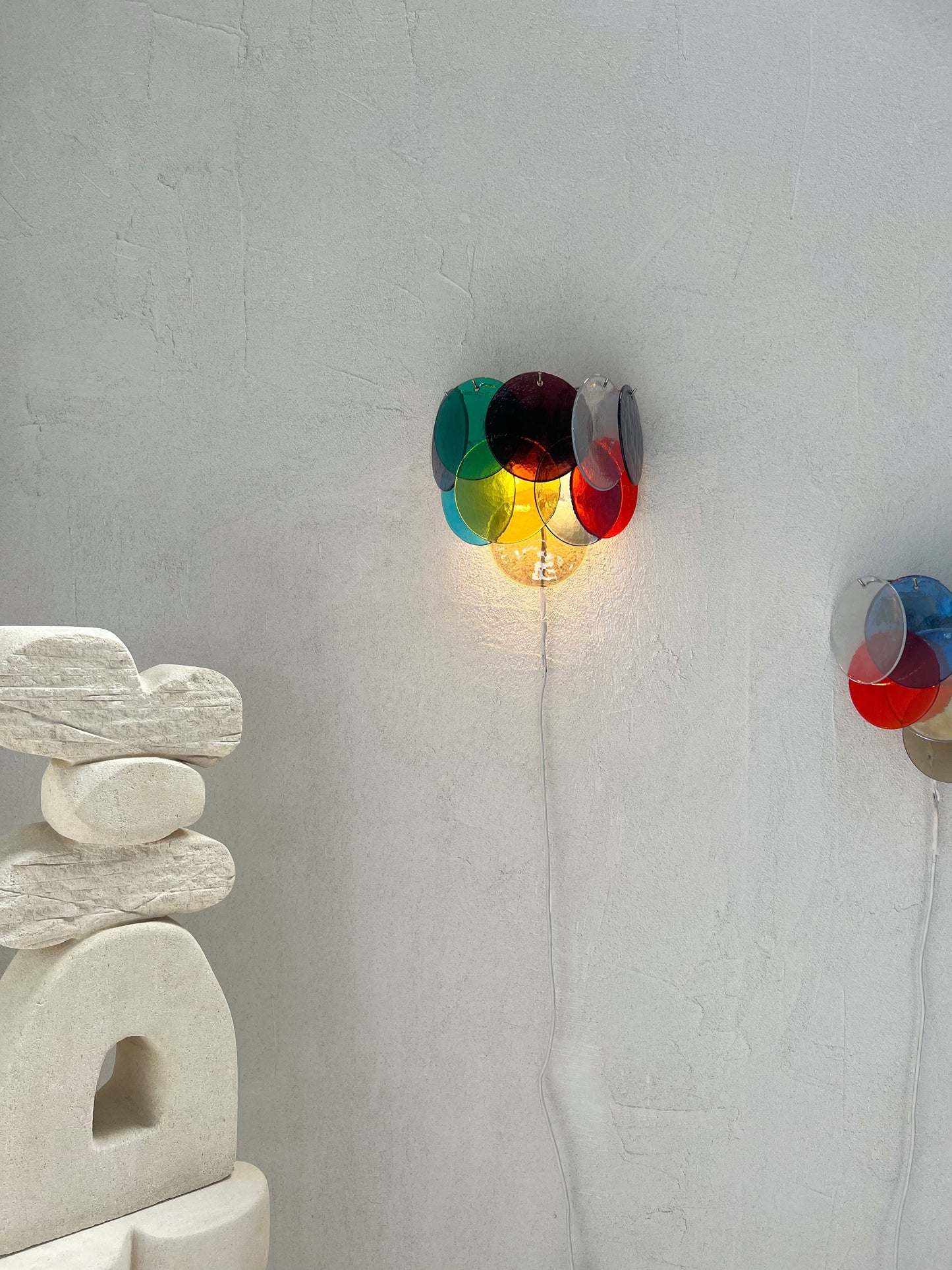 Murano Vistosi Sconce - Coloured