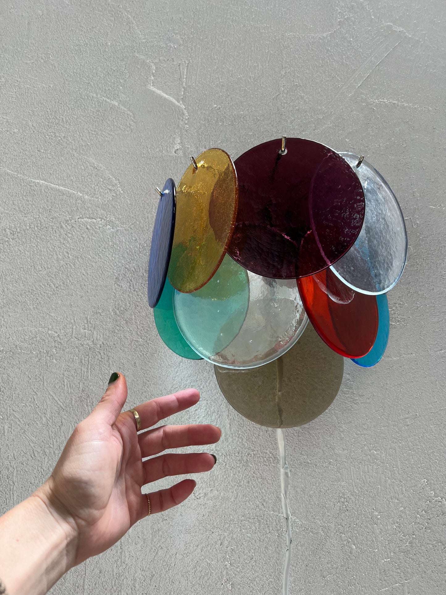 Murano Vistosi Sconce - Coloured