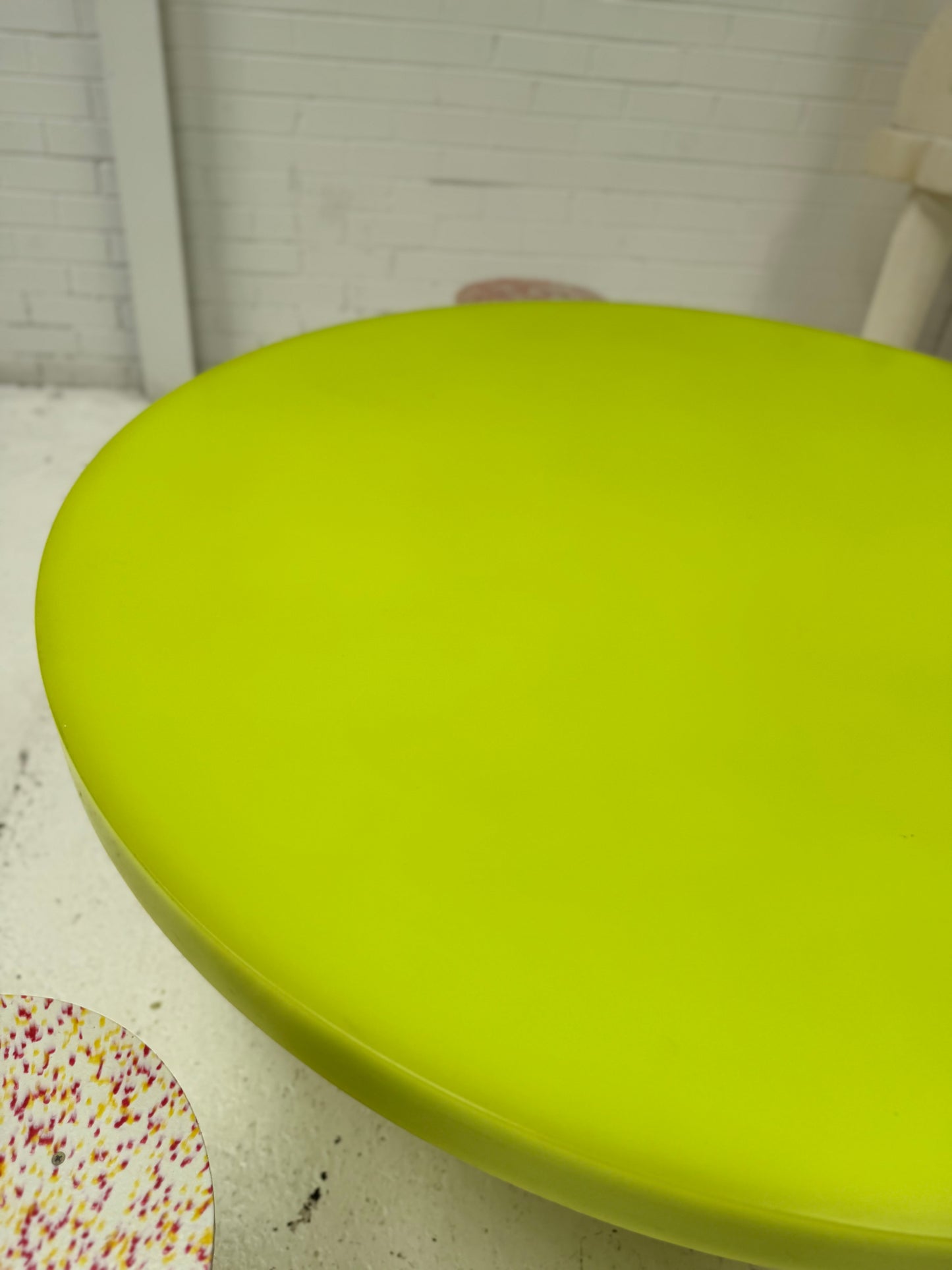 Custom Marblo Perspex Dining Table