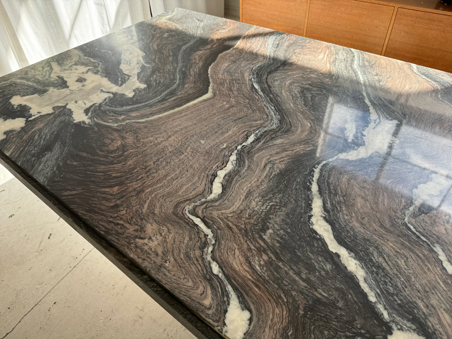 Vintage Marble Dining Table