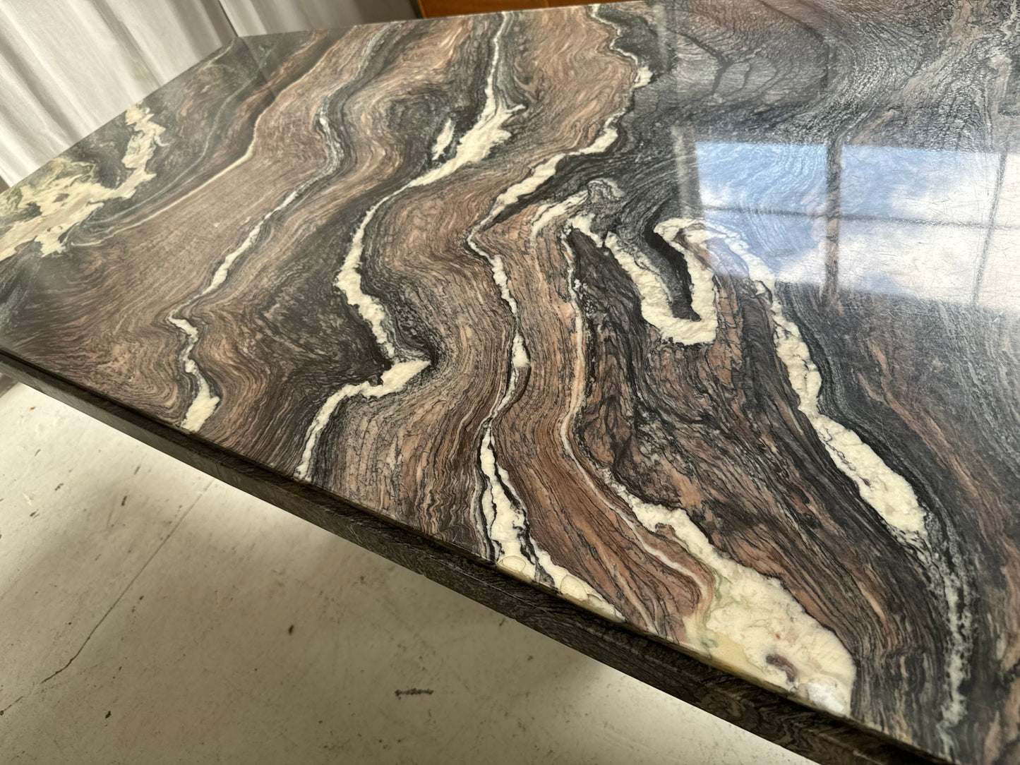 Vintage Marble Dining Table