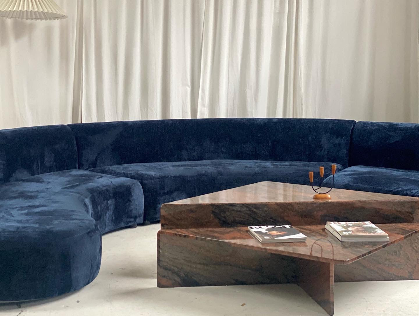 Custom Large Curved Modular Sofa - Preorder