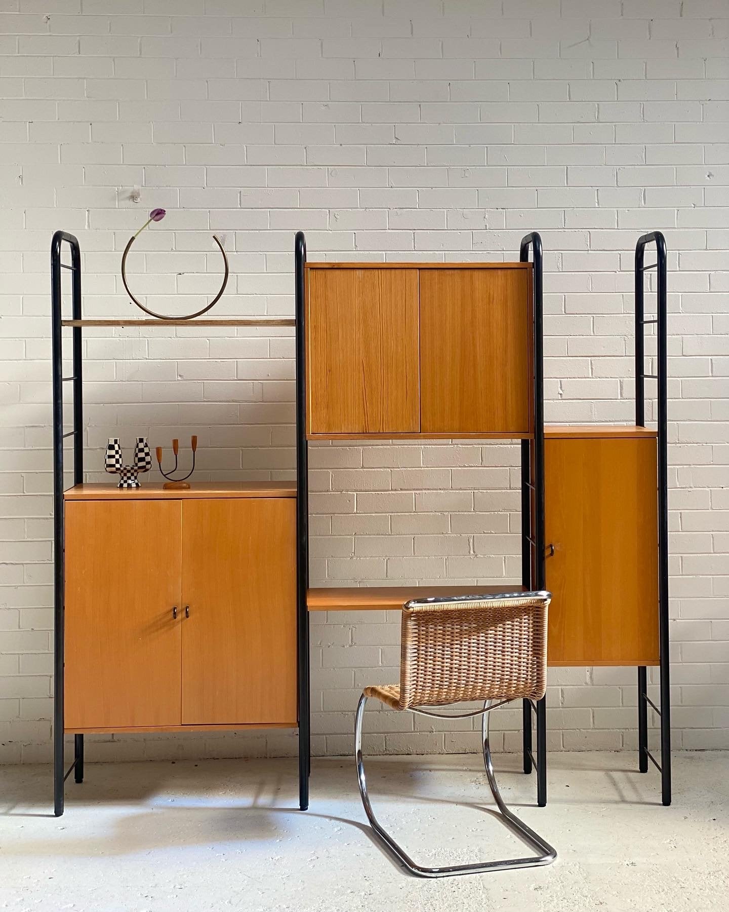 Vintage Ikea NIKLAS shelving unit Mood Objects