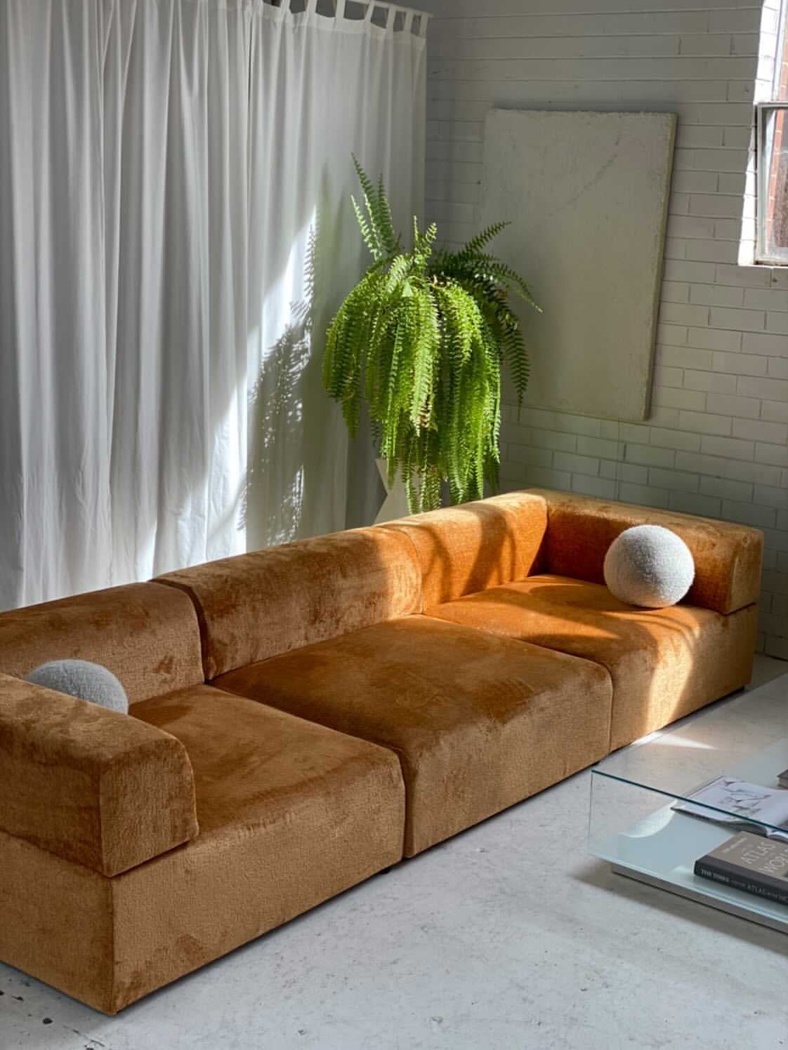 Bespoke Chenille Modular Sofa - Preorder/ Custom Fabric