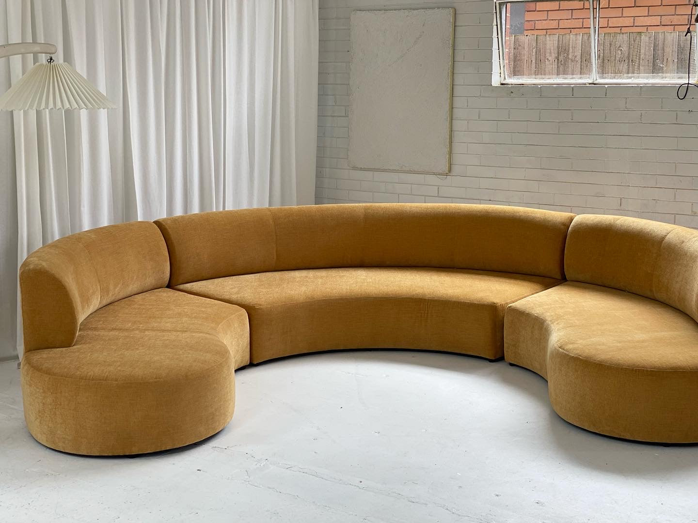 Bespoke Large Curved Modular Sofa - Preorder
