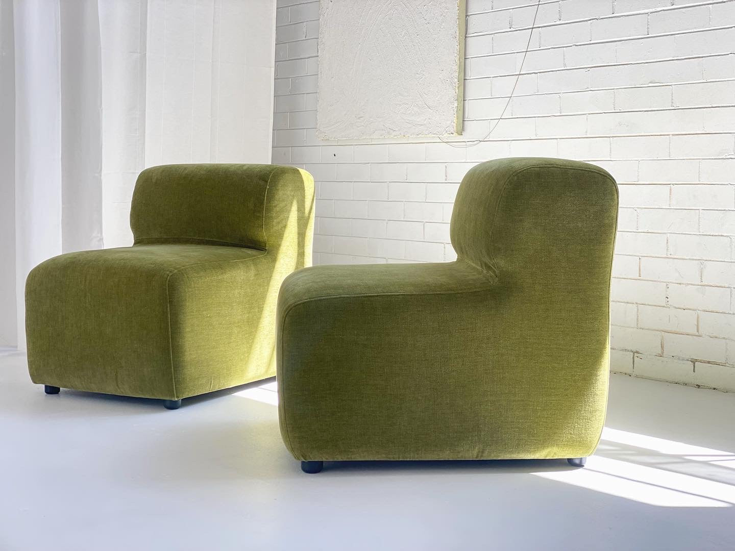 Chubby Velvet Modular Chair