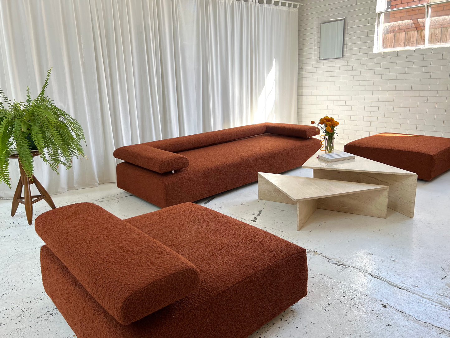 Custom Pre-Order 3.5/4 Seater Block Sofa