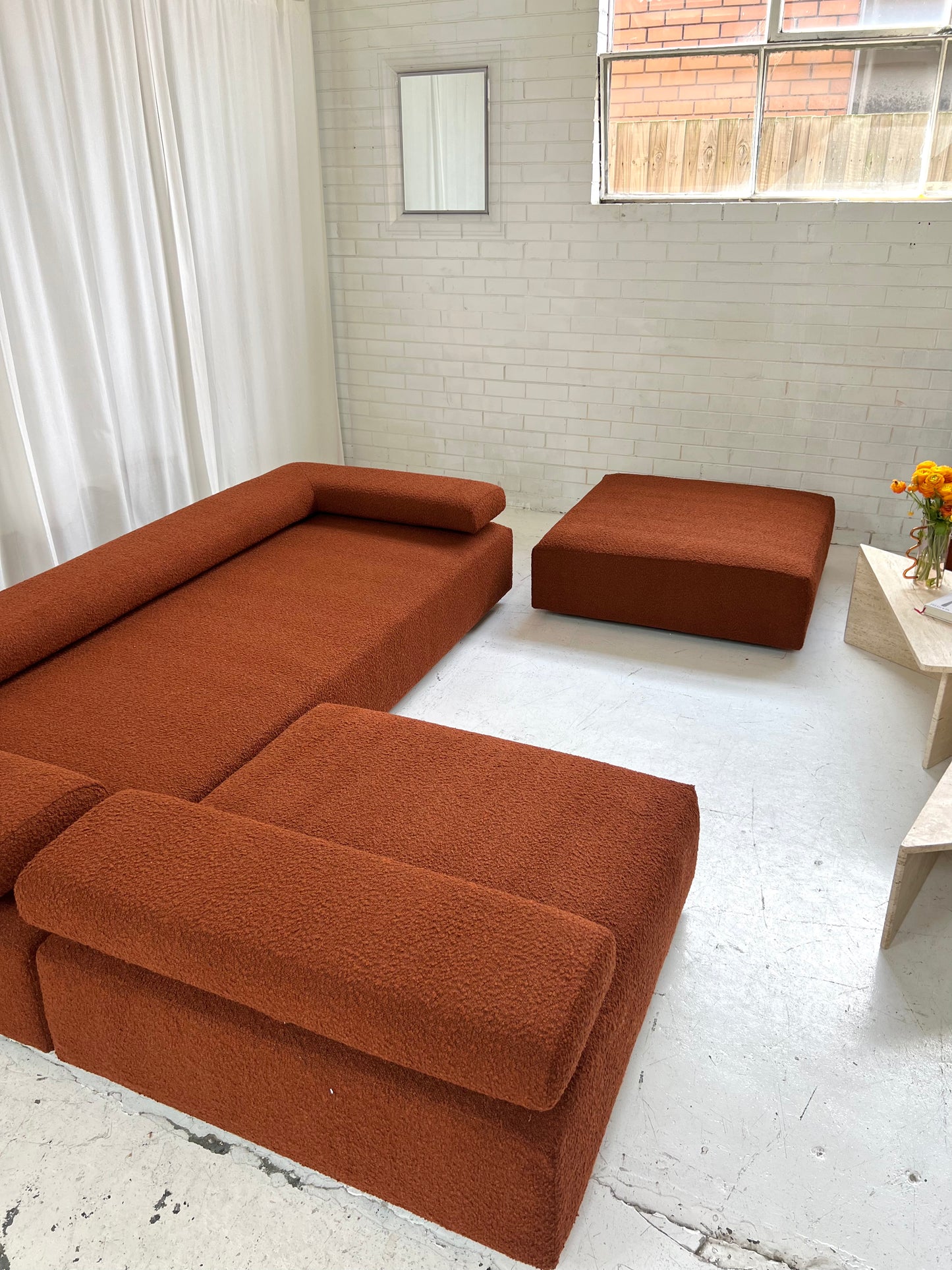 Custom Pre-Order 3.5/4 Seater Block Sofa