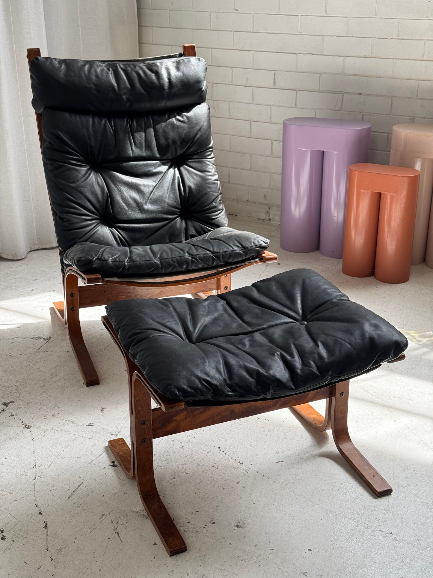 Ingmar Relling Siesta Chair & Ottoman Set