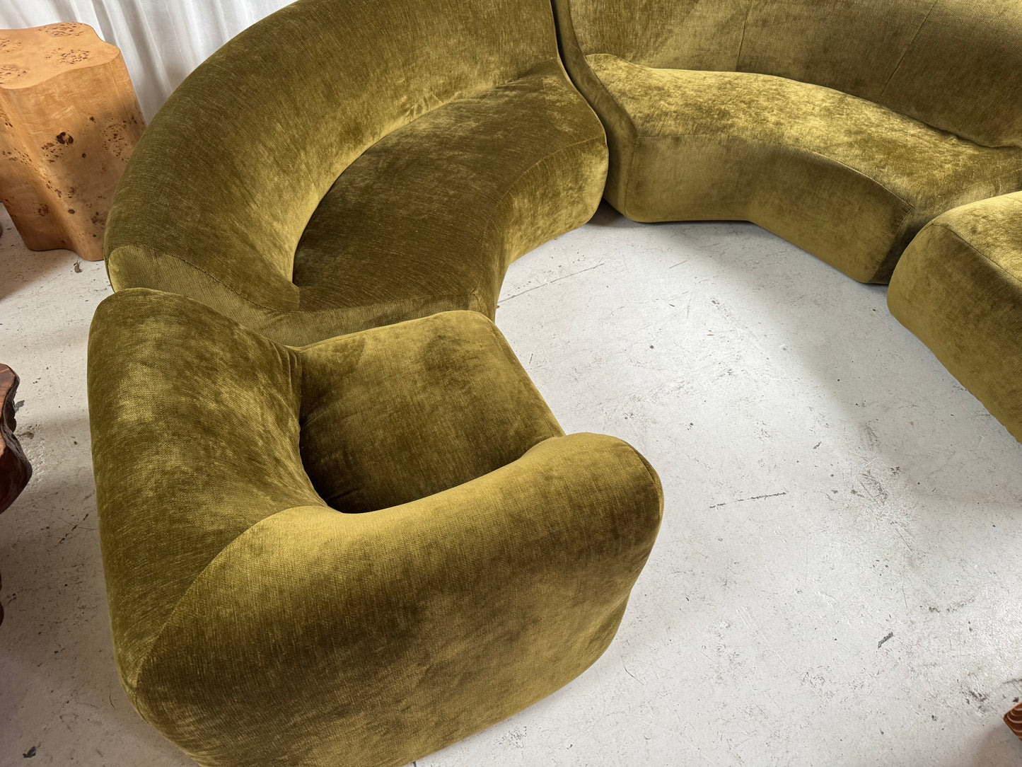 Large Featherston Numero Vintage Modular Sofa Set - Reupholstered