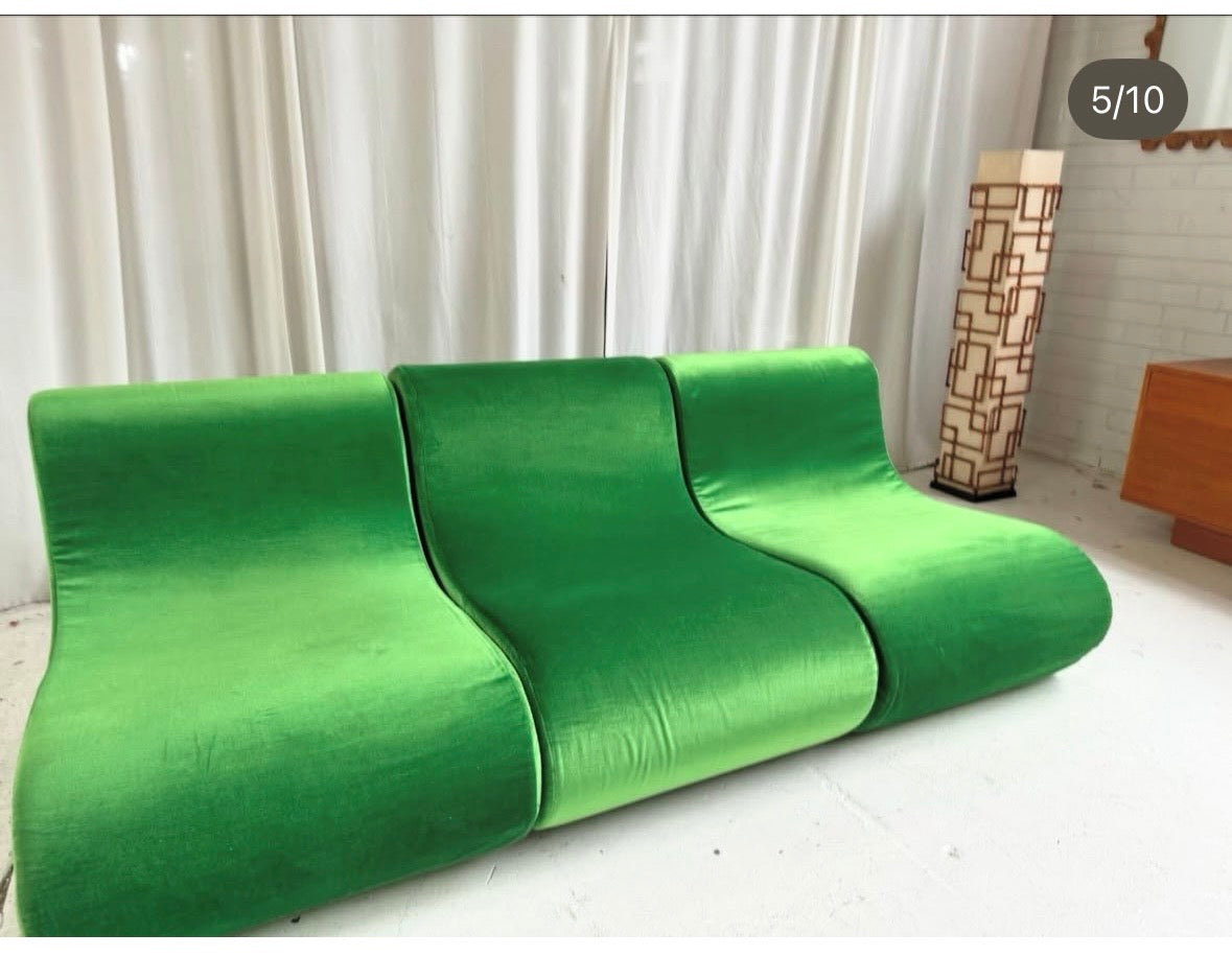 Vintage Foam Modular Armchairs