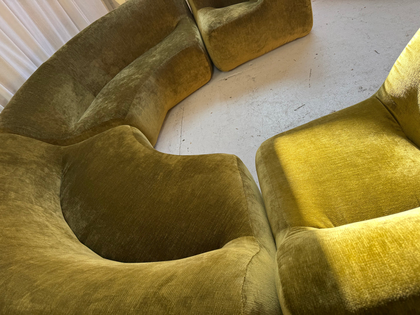 Large Featherston Numero Vintage Modular Sofa Set - Reupholstered