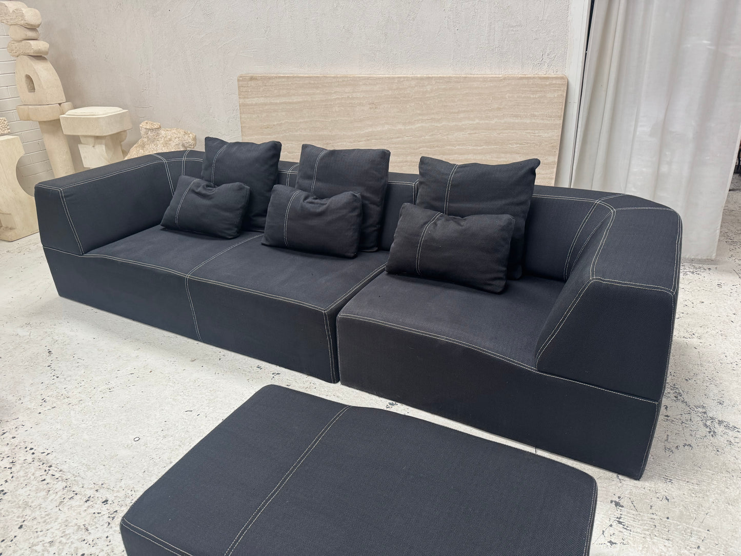 Bespoke “Bend” Style Modular Sofa