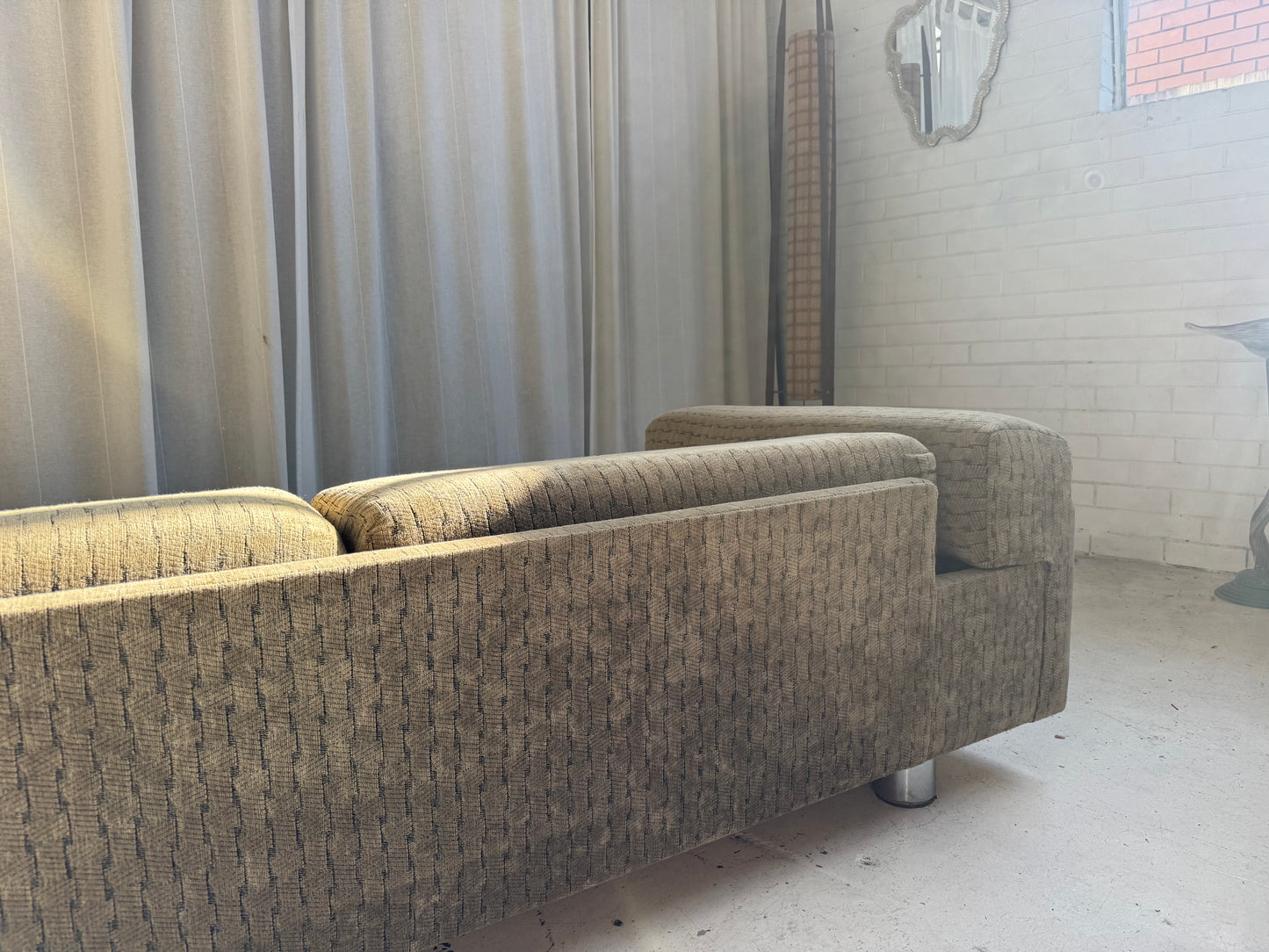 Diplomat Sofa by Howard Keith for HK Furniture, 1972