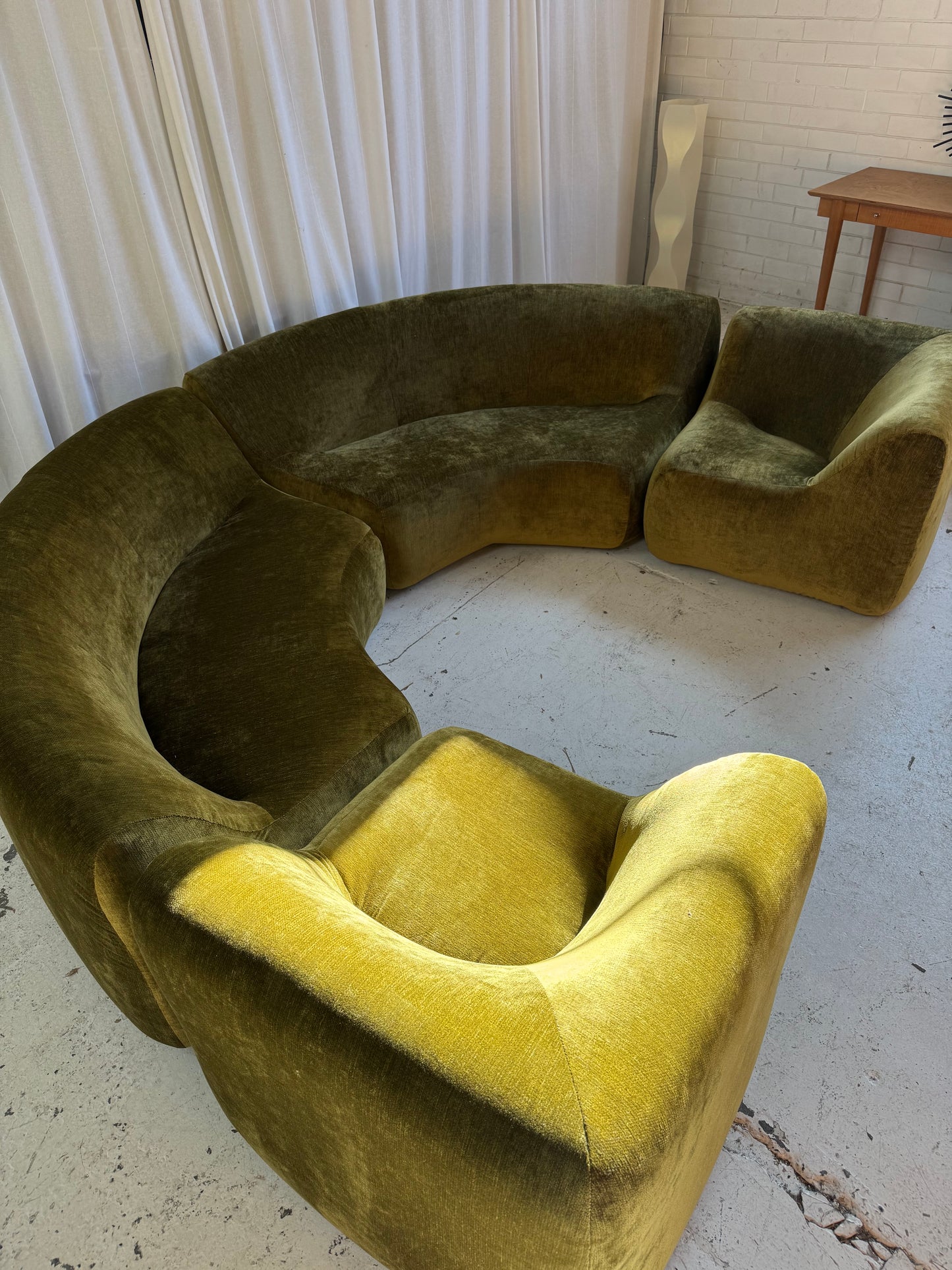 Large Featherston Numero Vintage Modular Sofa Set - Reupholstered