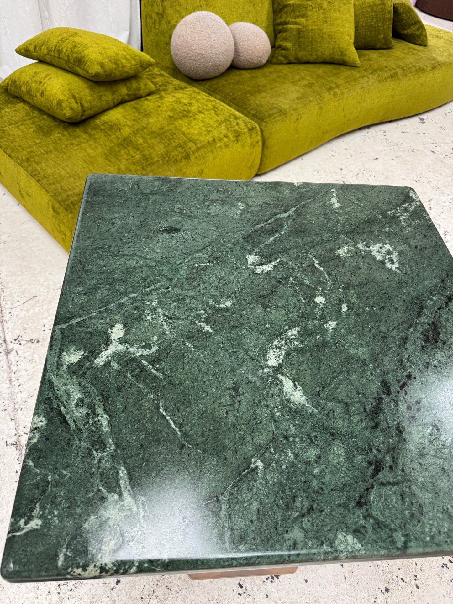 Verde Green Marble Table