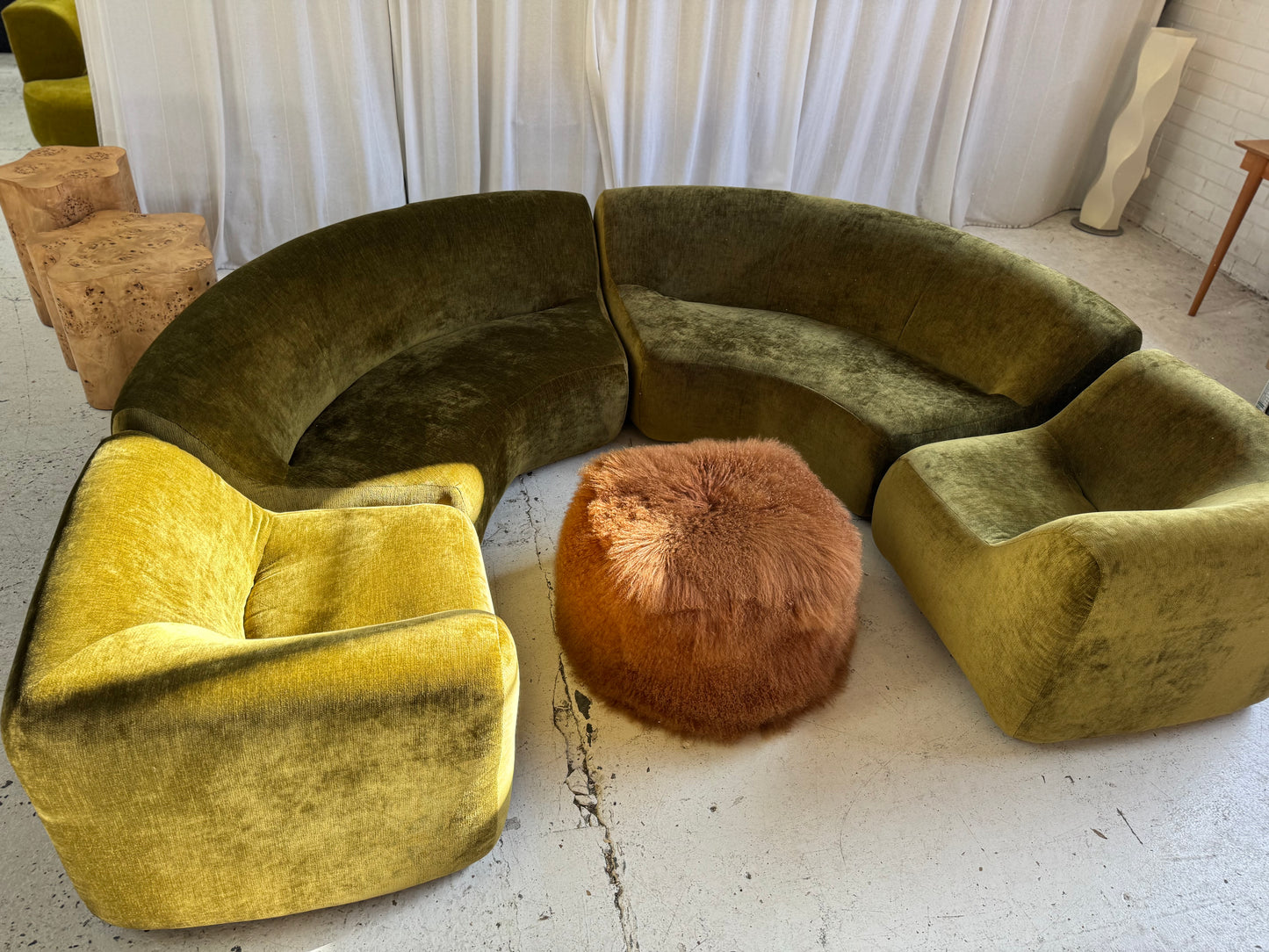 Large Featherston Numero Vintage Modular Sofa Set - Reupholstered