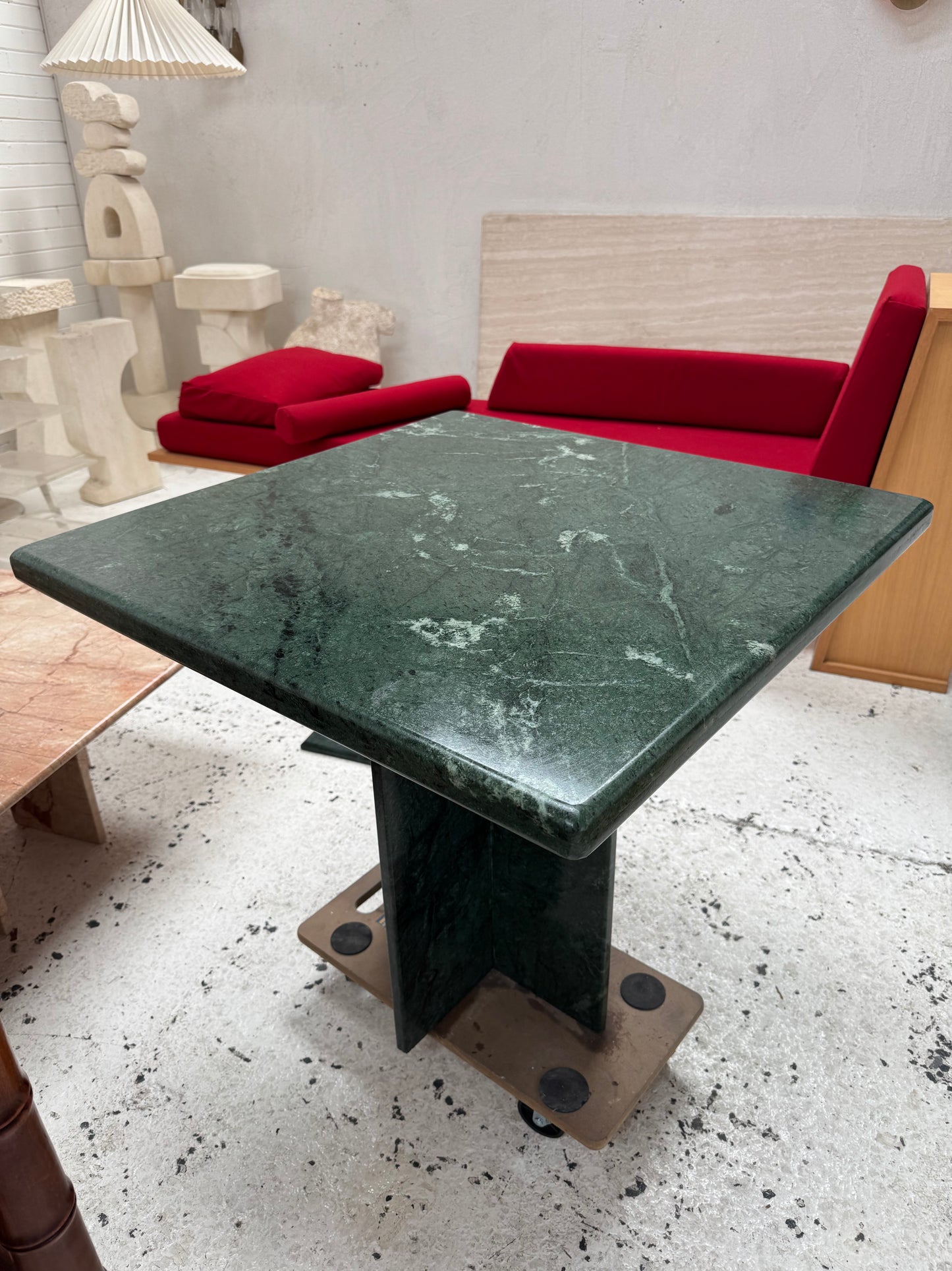 Verde Green Marble Table