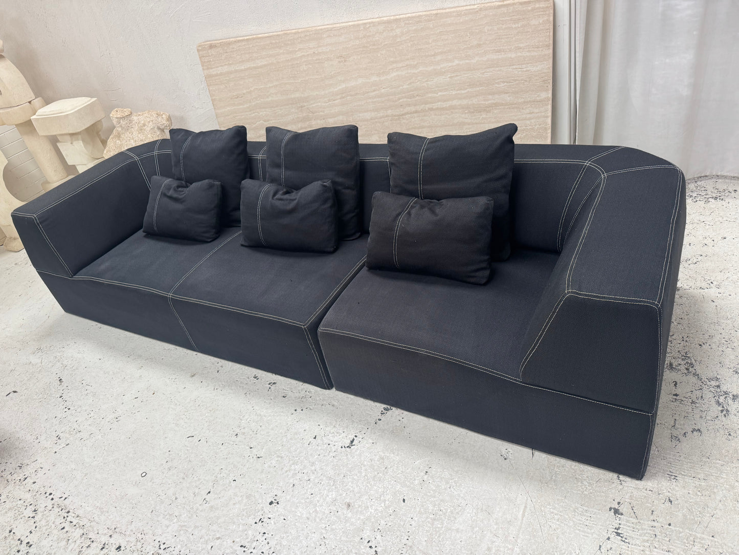 Bespoke “Bend” Style Modular Sofa